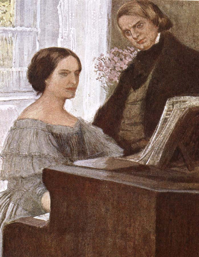 johannes brahms clara and robert scumann